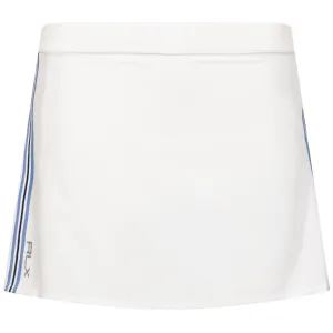 15 Inch Performance Back-Pleated Skort Ceramic White Multi