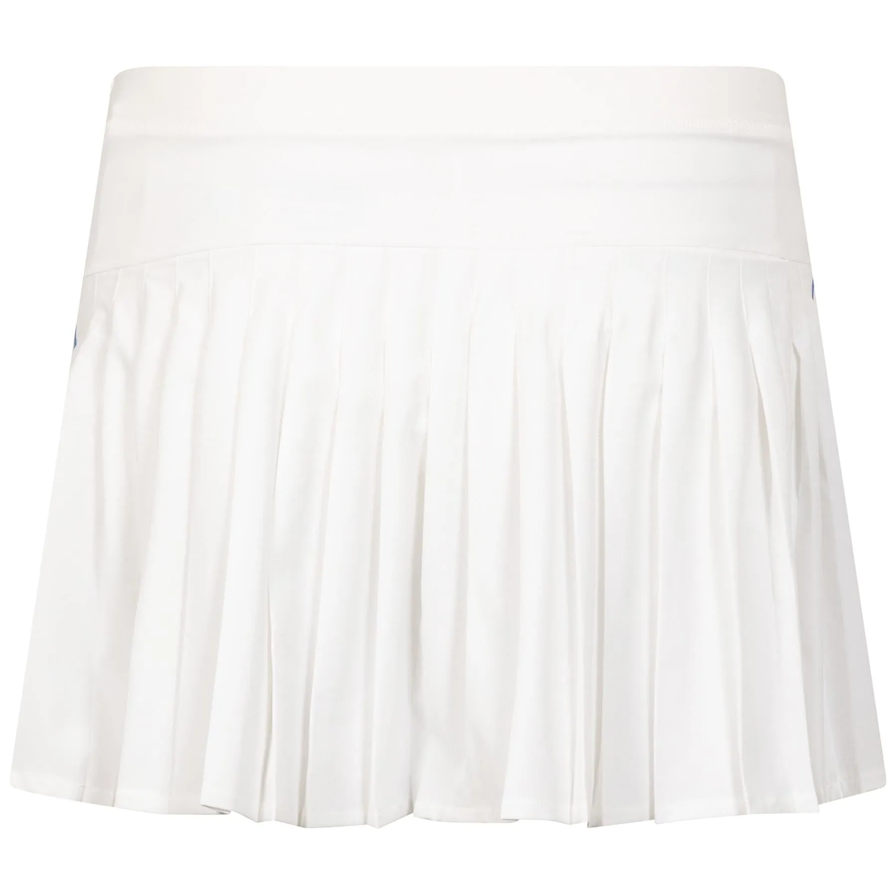 15 Inch Performance Back-Pleated Skort Ceramic White Multi