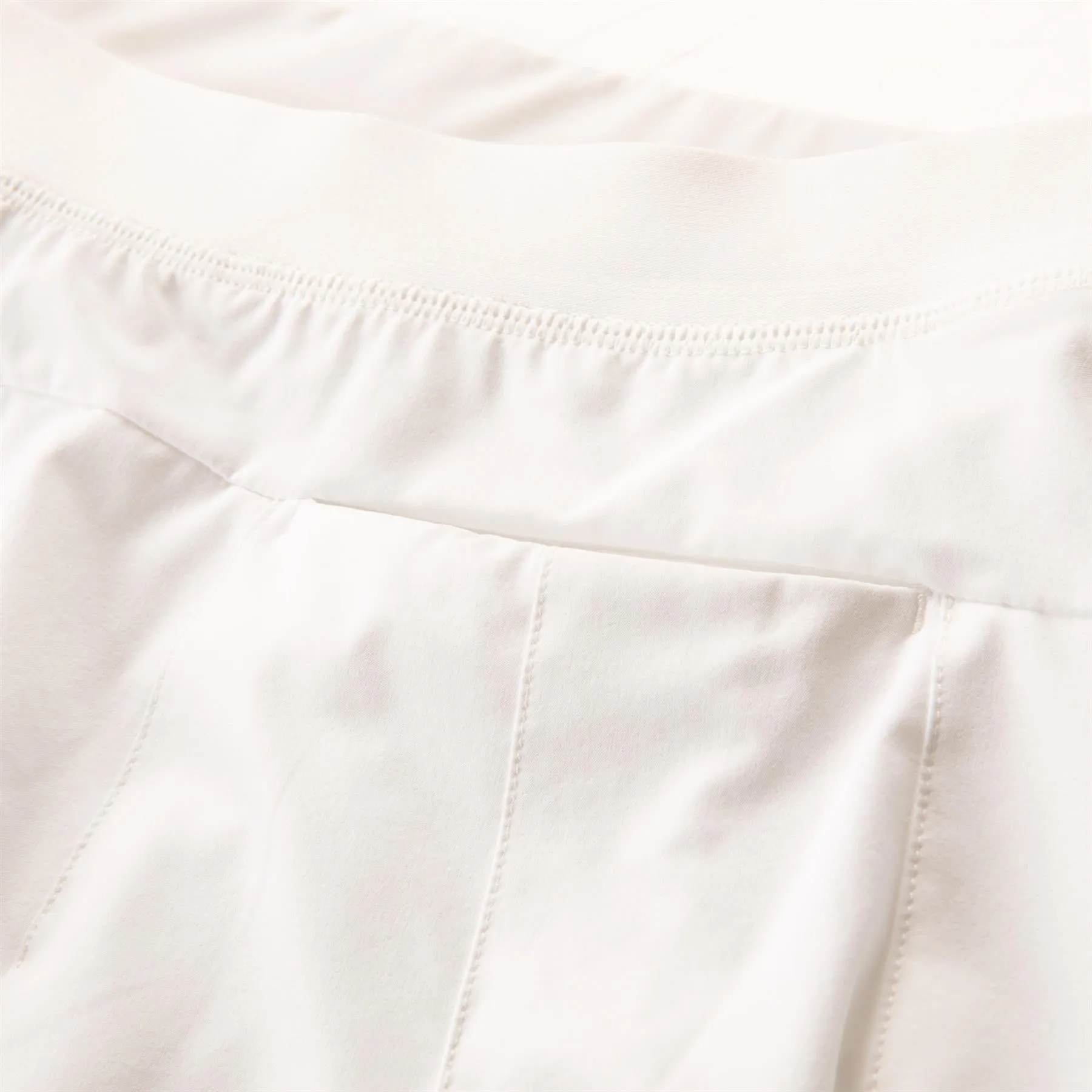 15 Inch Performance Pleated Skort Ceramic White