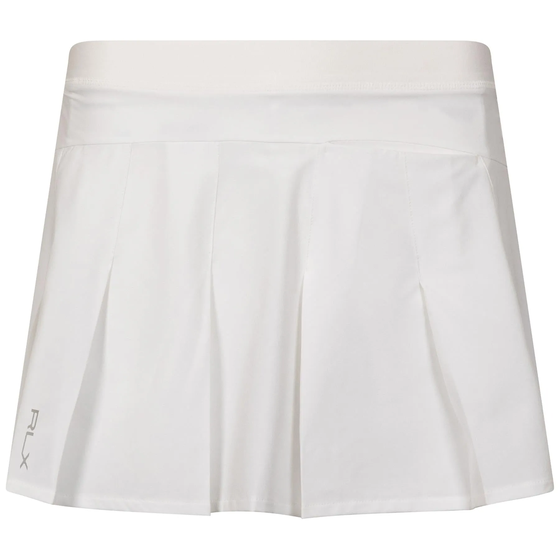 15 Inch Performance Pleated Skort Ceramic White