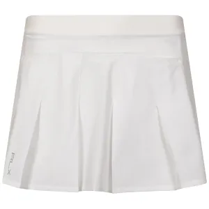 15 Inch Performance Pleated Skort Ceramic White