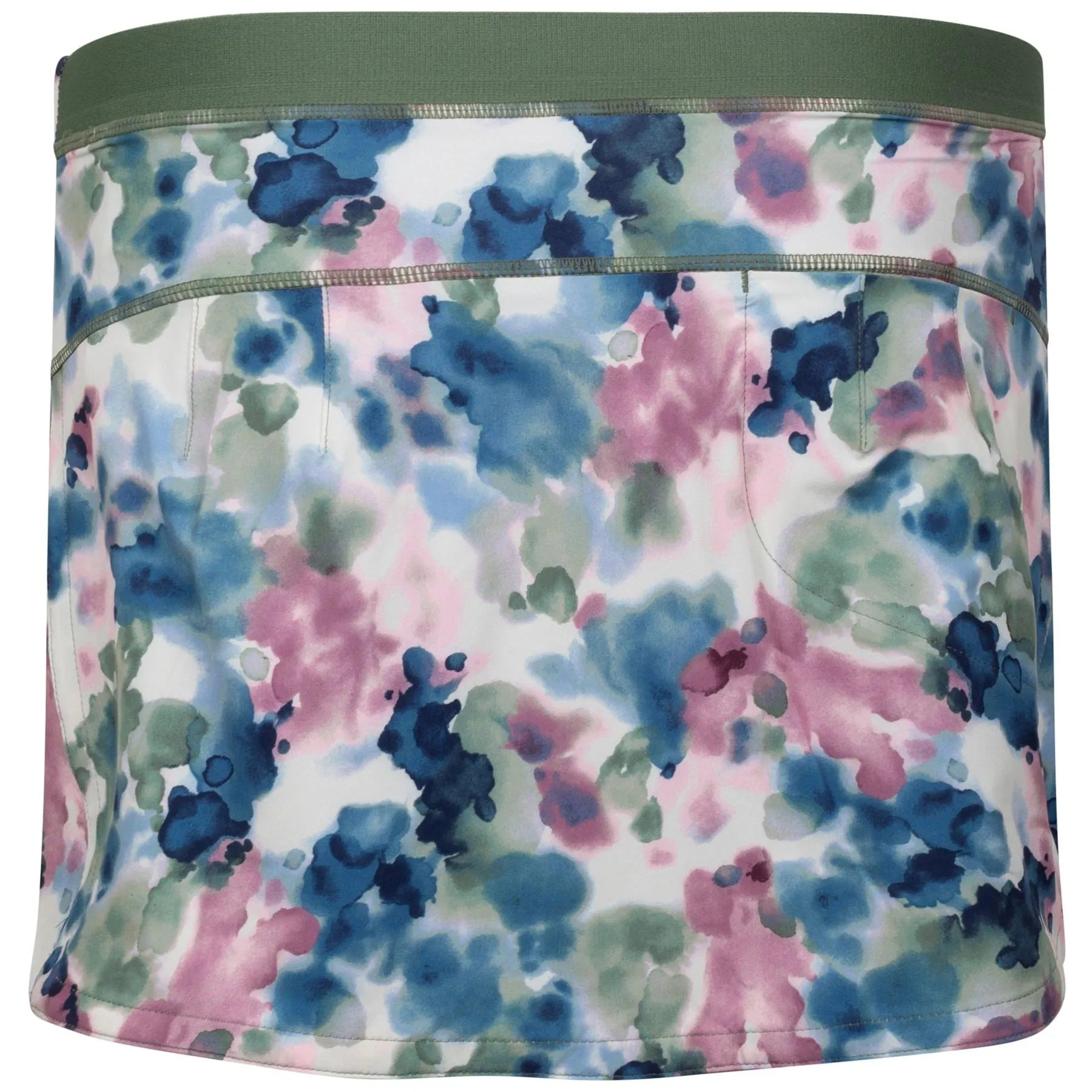 15" Print Four-Way-Stretch Skort Artist Abstract Camo