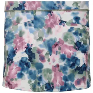 15" Print Four-Way-Stretch Skort Artist Abstract Camo