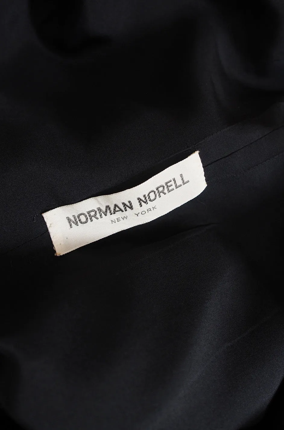 1960s Norman Norell with Removable Collar & Cuffs