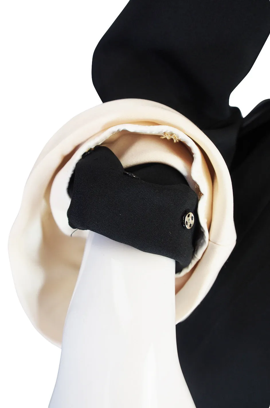 1960s Norman Norell with Removable Collar & Cuffs