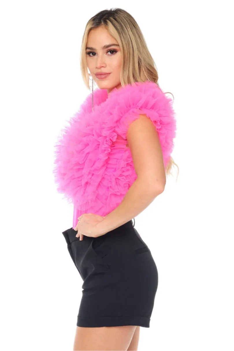 Akiele Ruffle Top