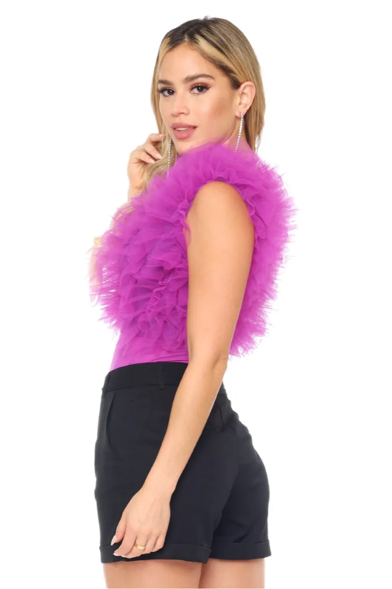 Akiele Ruffle Top