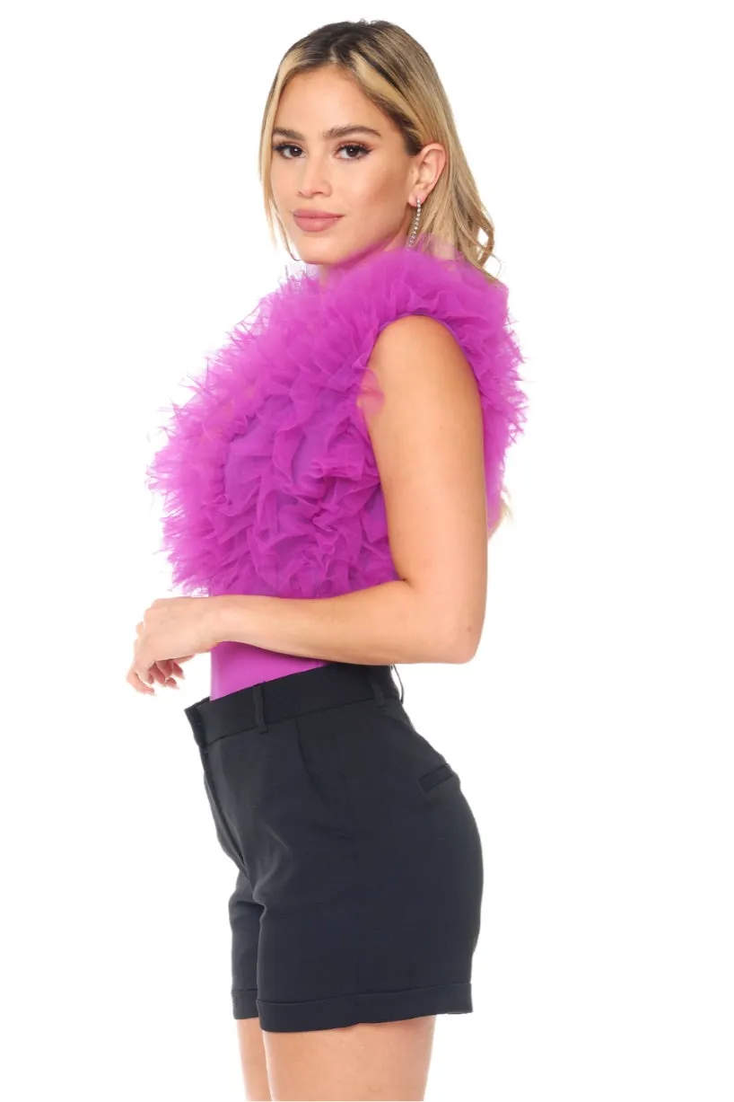 Akiele Ruffle Top
