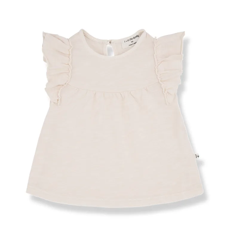 AMARANTA knit blouse - nude/pink