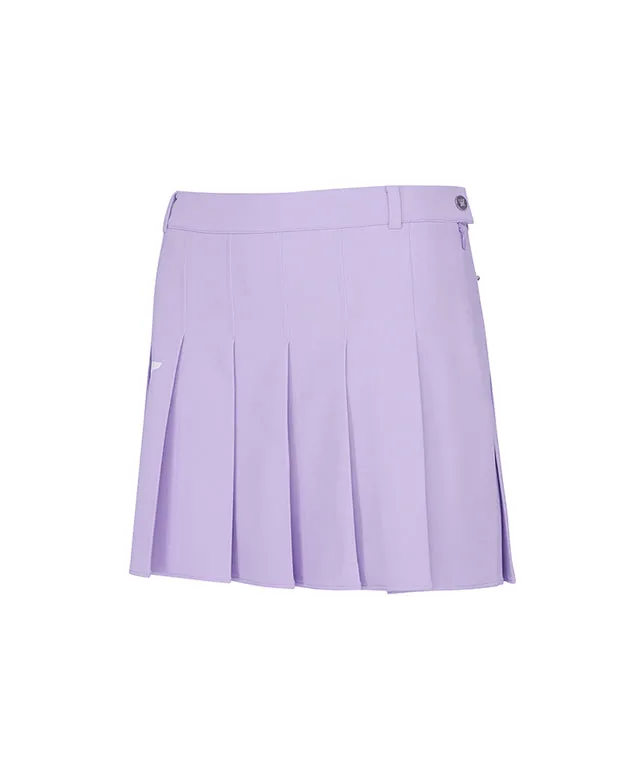 ANEW Golf: Women Big Logo Pleats Middle Long Skirt