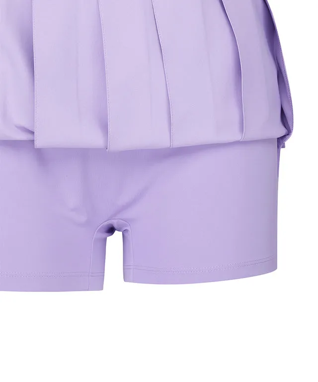 ANEW Golf: Women Big Logo Pleats Middle Long Skirt