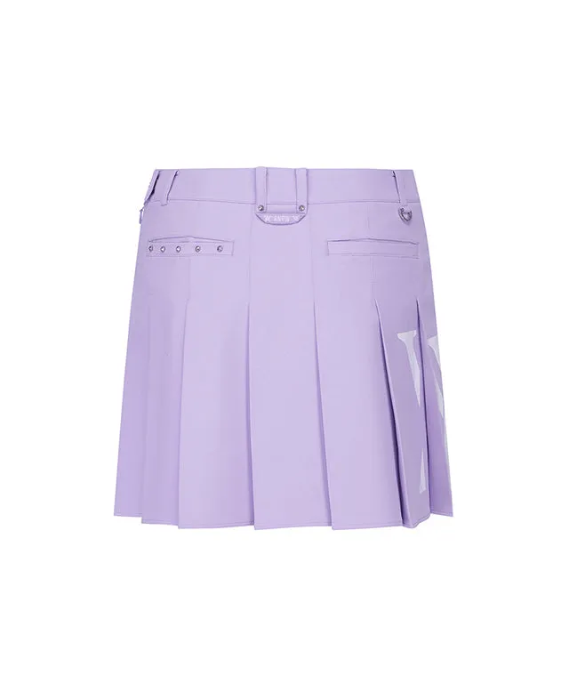 ANEW Golf: Women Big Logo Pleats Middle Long Skirt
