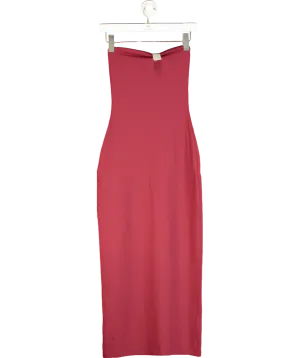 Aritzia Red Contour Second-skin Maxi Tube Dress UK S