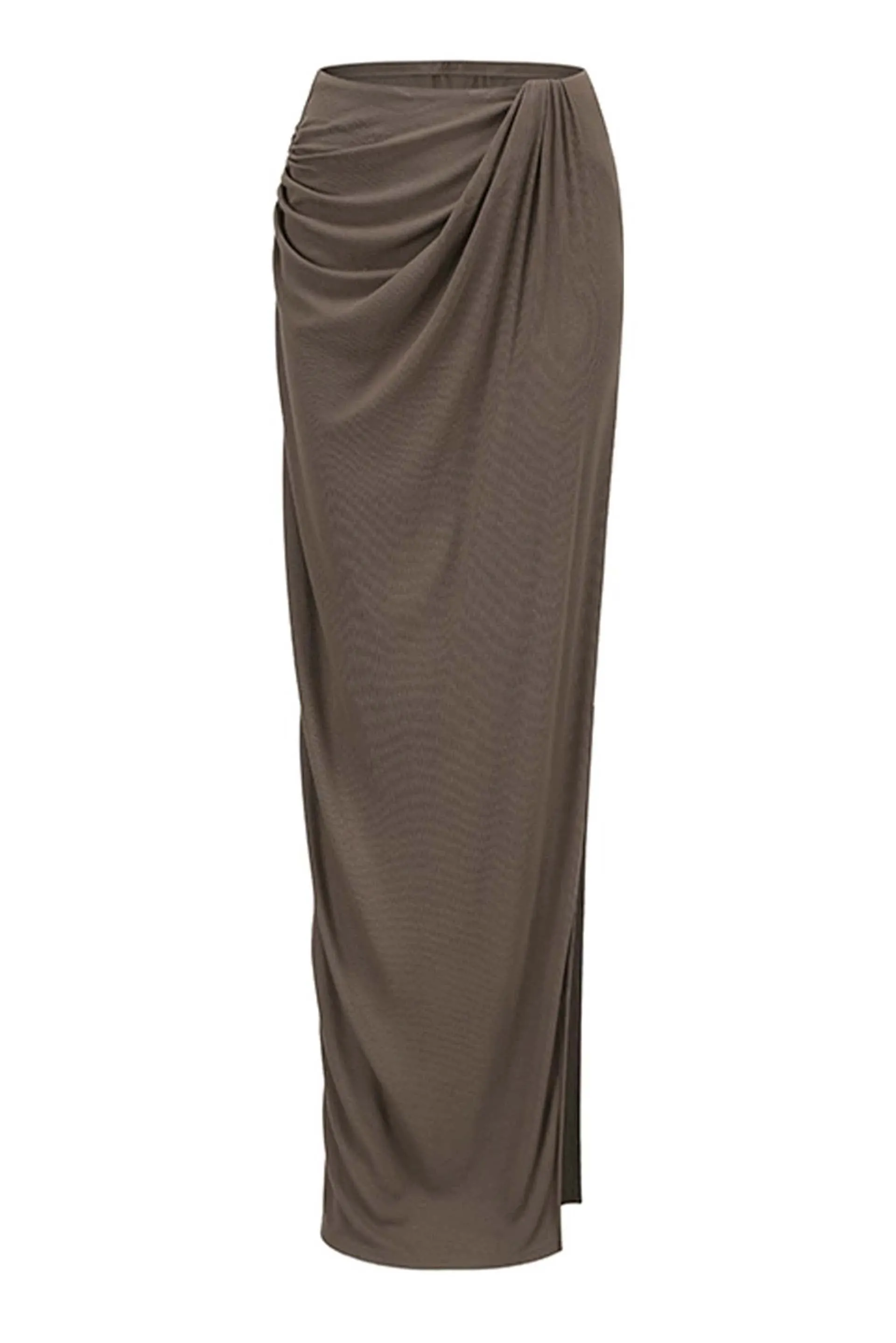 Asymmetric Draped Skirt