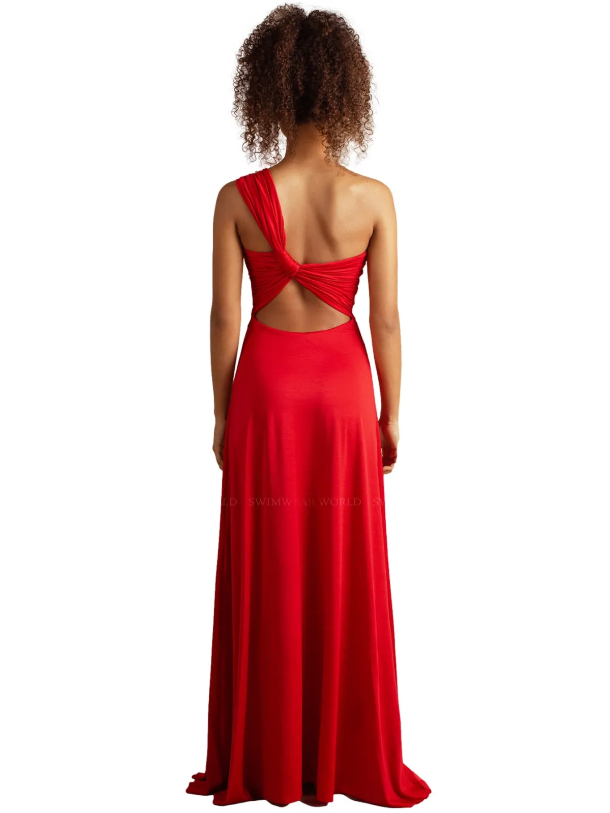 Atenea Red Maxi Dress ::RET