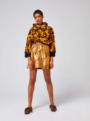 Austria skirt in Damier Klimt print