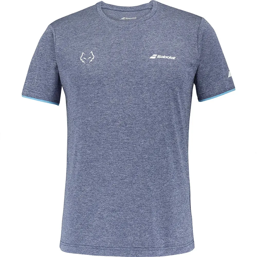 Babolat Crew Neck Tee Lebron  Blau