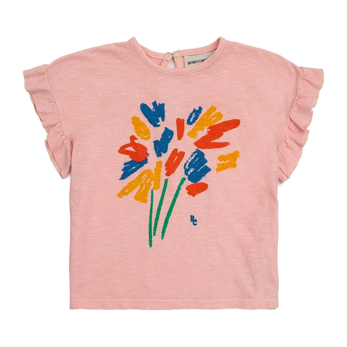 Baby Fireworks Ruffle T-Shirt