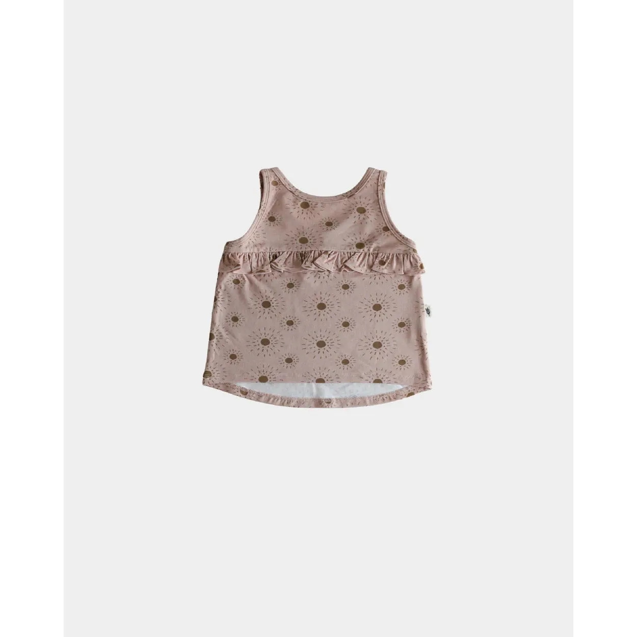 Baby Sprouts Sunburst Girls Ruffle Tank