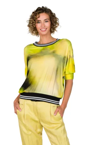 Beate Heymann Batik Lime Top
