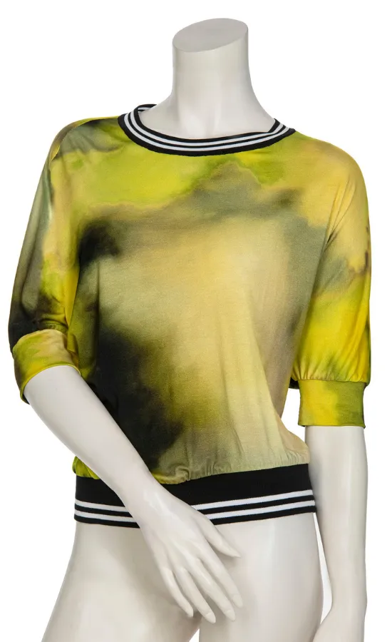 Beate Heymann Batik Lime Top