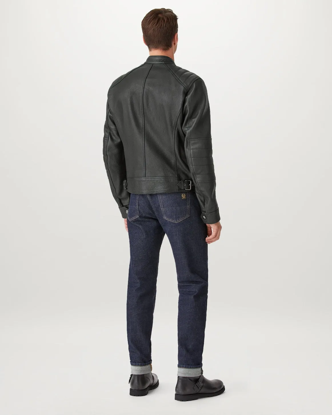 Belstaff Riser Leather Jacket - Black