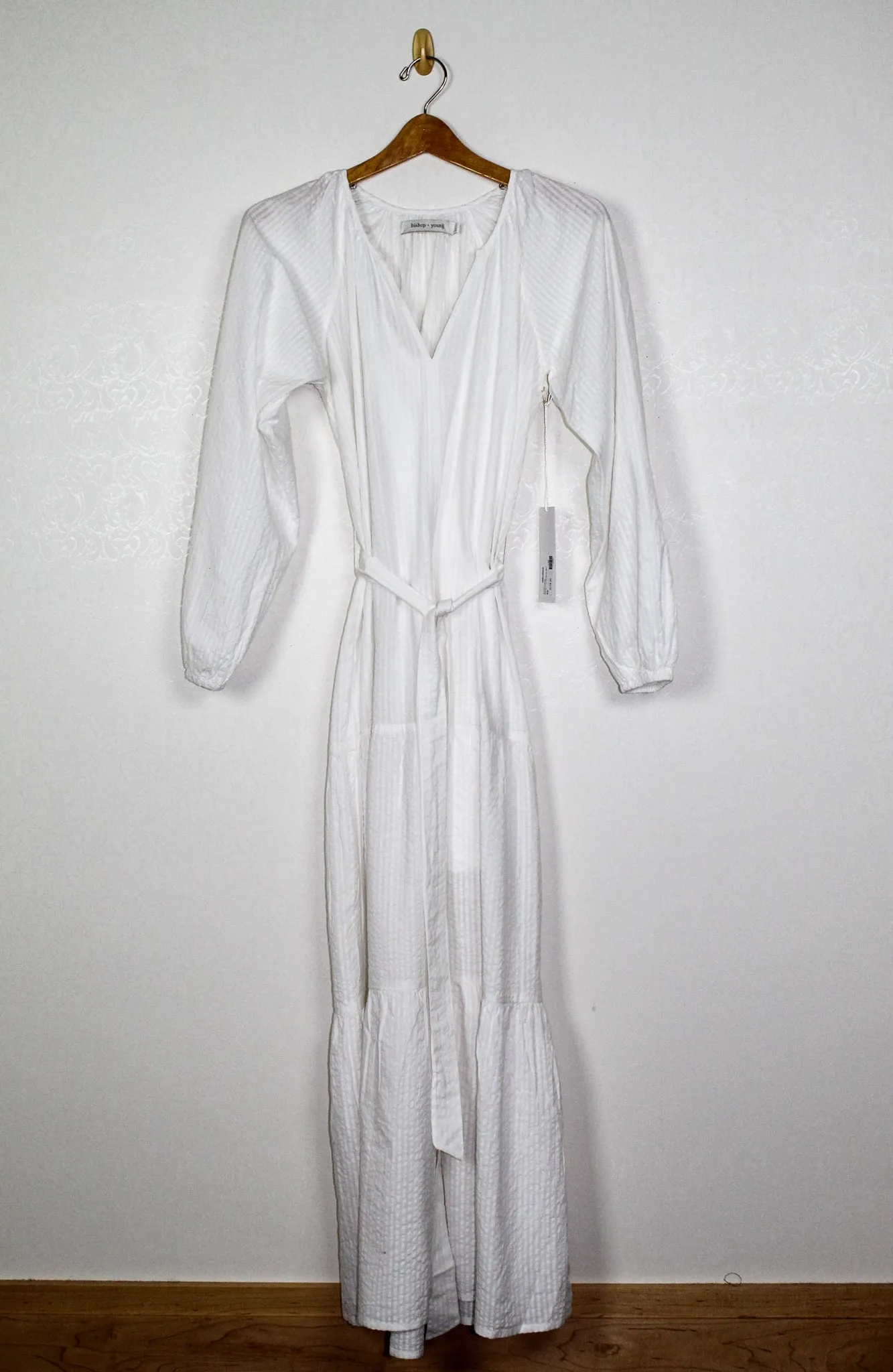 Bishop Young Boho Belted Maxi Dress