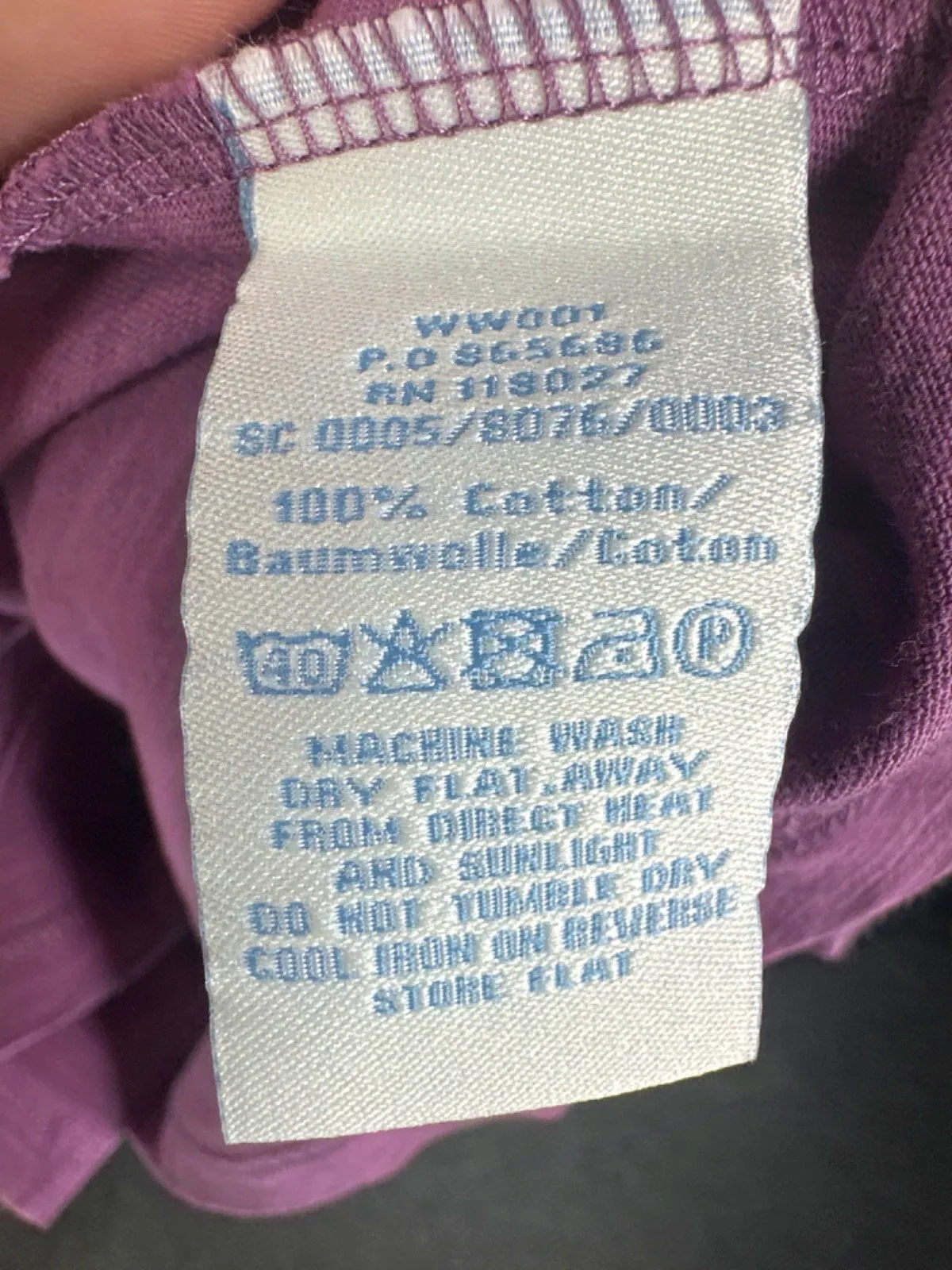 Boden Purple Notch Neck Jersey Shift Dress UK 10 L