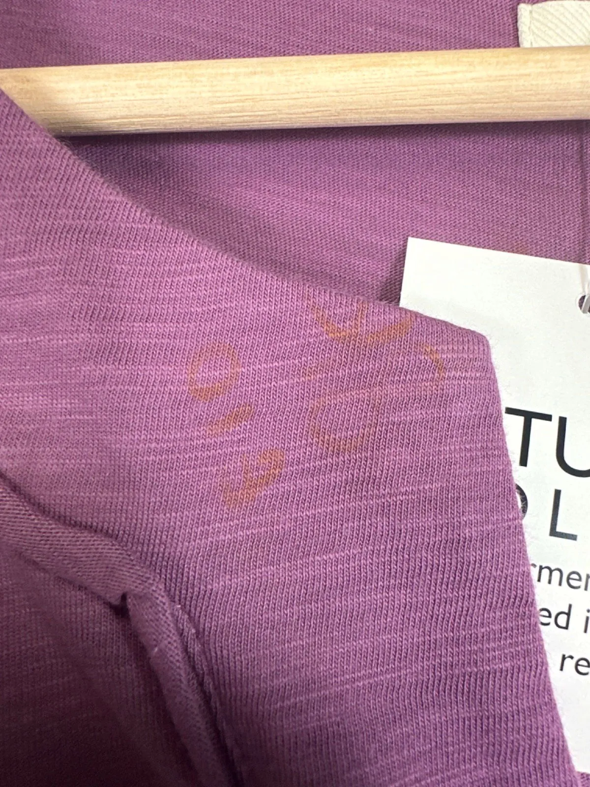 Boden Purple Notch Neck Jersey Shift Dress UK 10