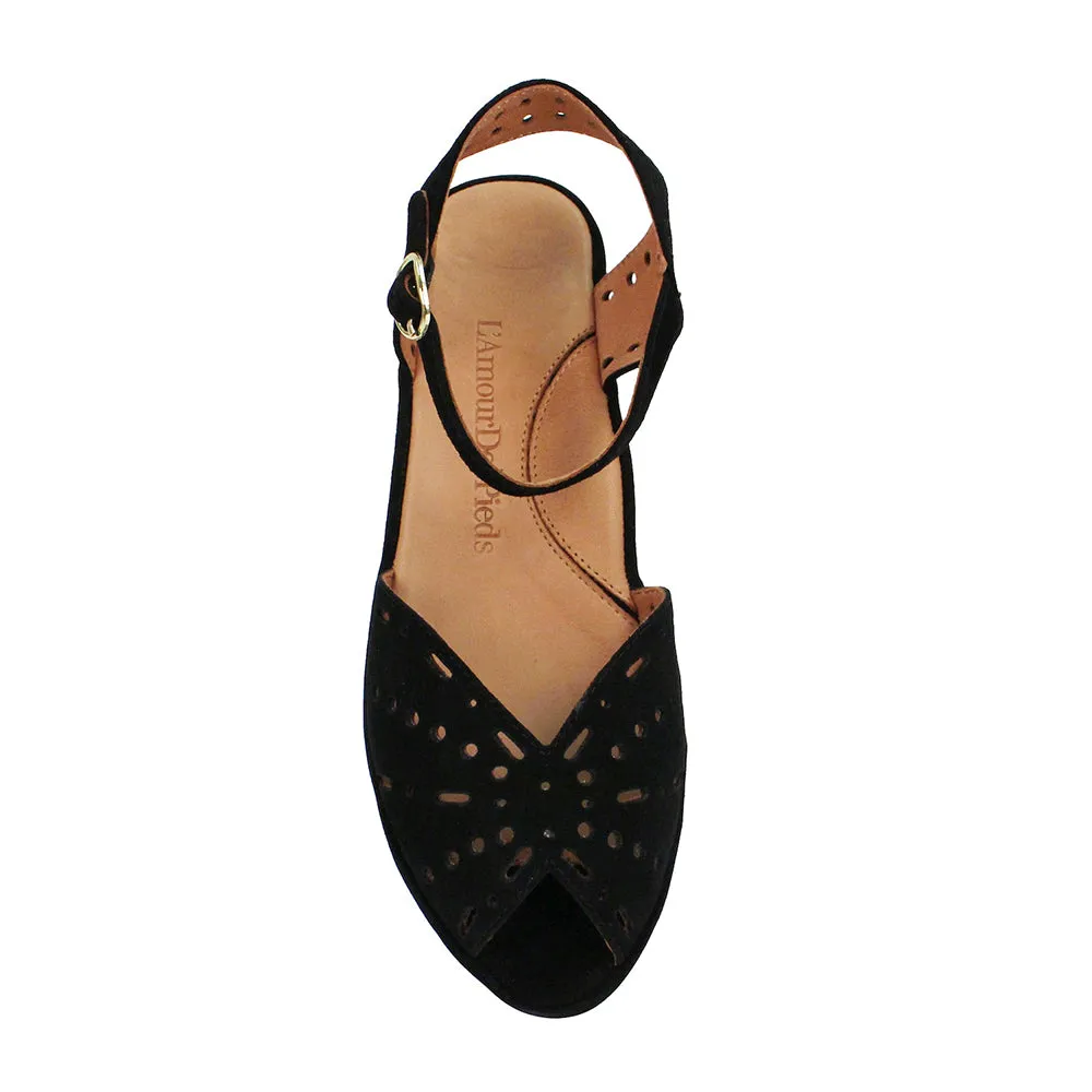 Brenn Peep Toe Sandal