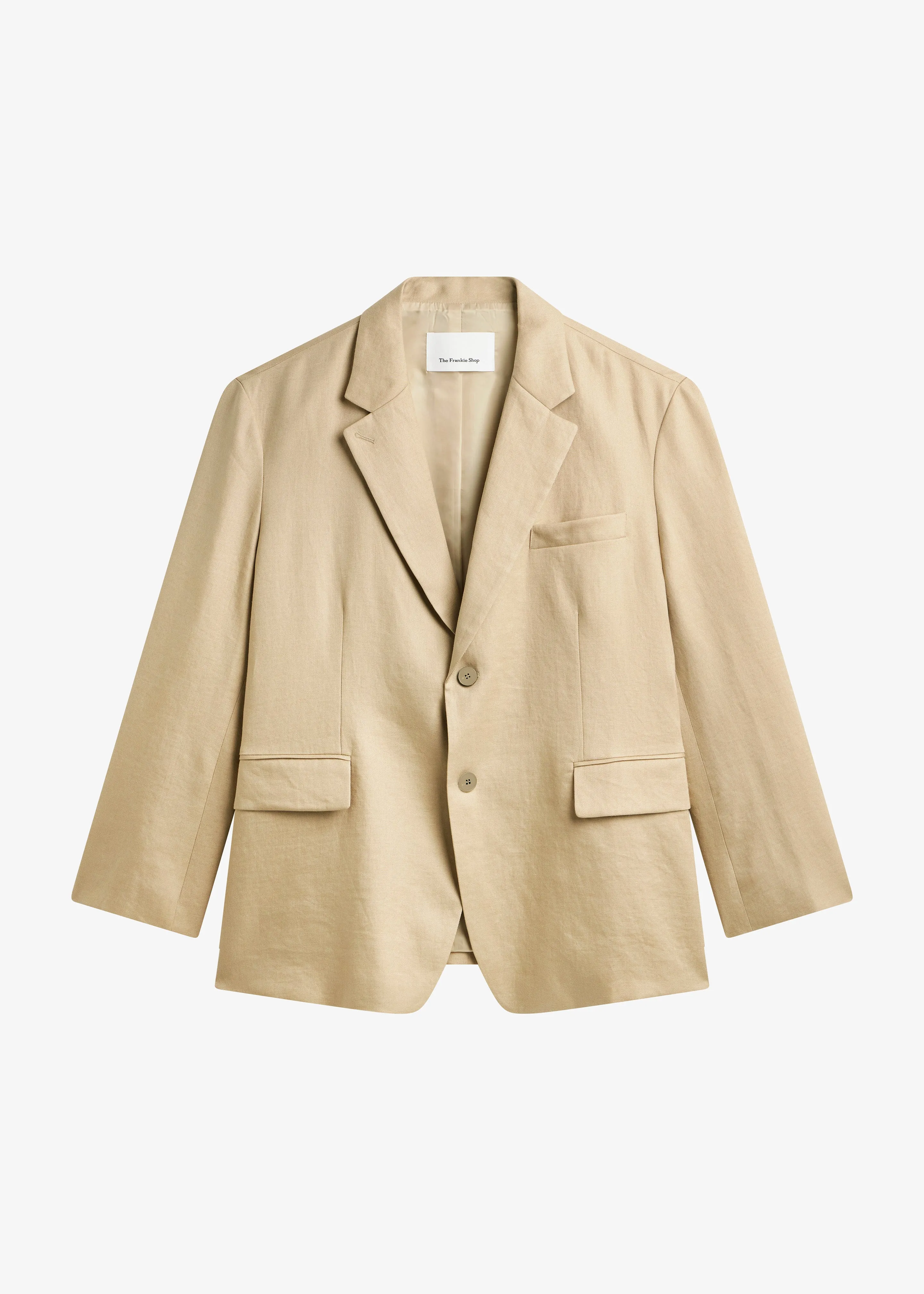 Brooklyn Linen Blazer - Beige