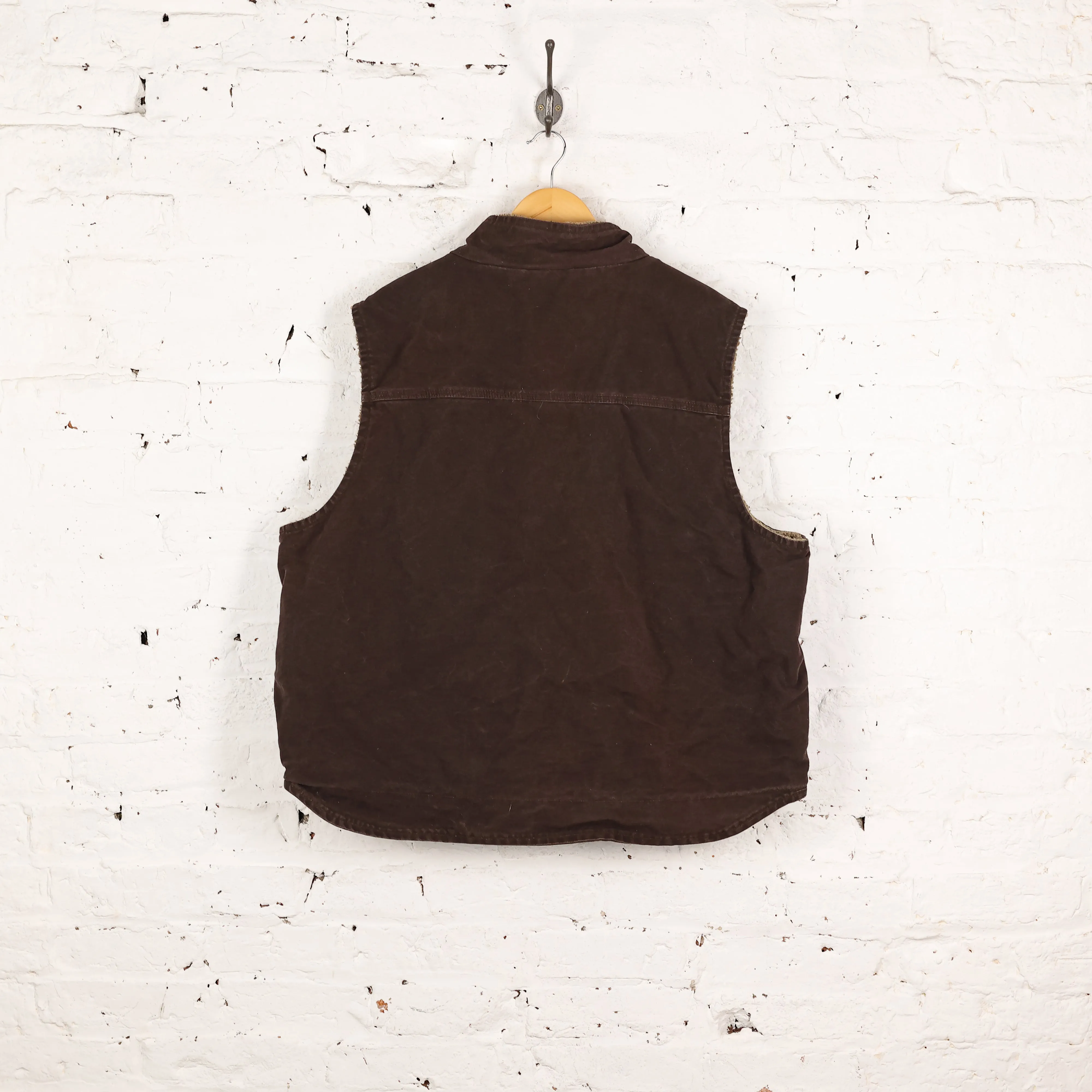 Carhartt Sleeveless Work Bodywarmer Jacket - Brown - XXL