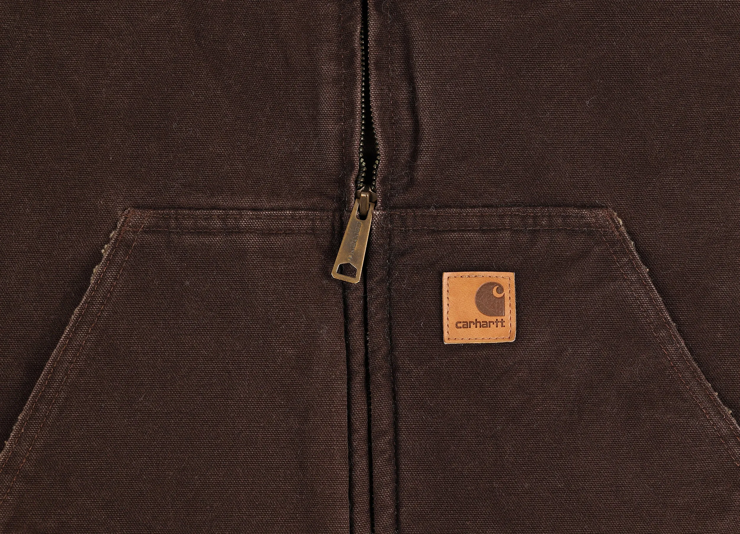 Carhartt Sleeveless Work Bodywarmer Jacket - Brown - XXL
