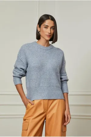 CASACO OVERSIZED GOLA REDONDA TRICOT COLEÇÃO INVERNO 24