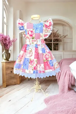 Charlotte Emma Dress
‘Ellie Ann’ by Eleonor Burns
For Bernatex 
Rare & OOP Fabric