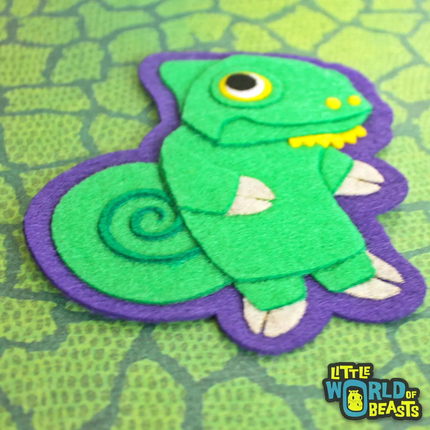 Clover the Veiled Chameleon Patch