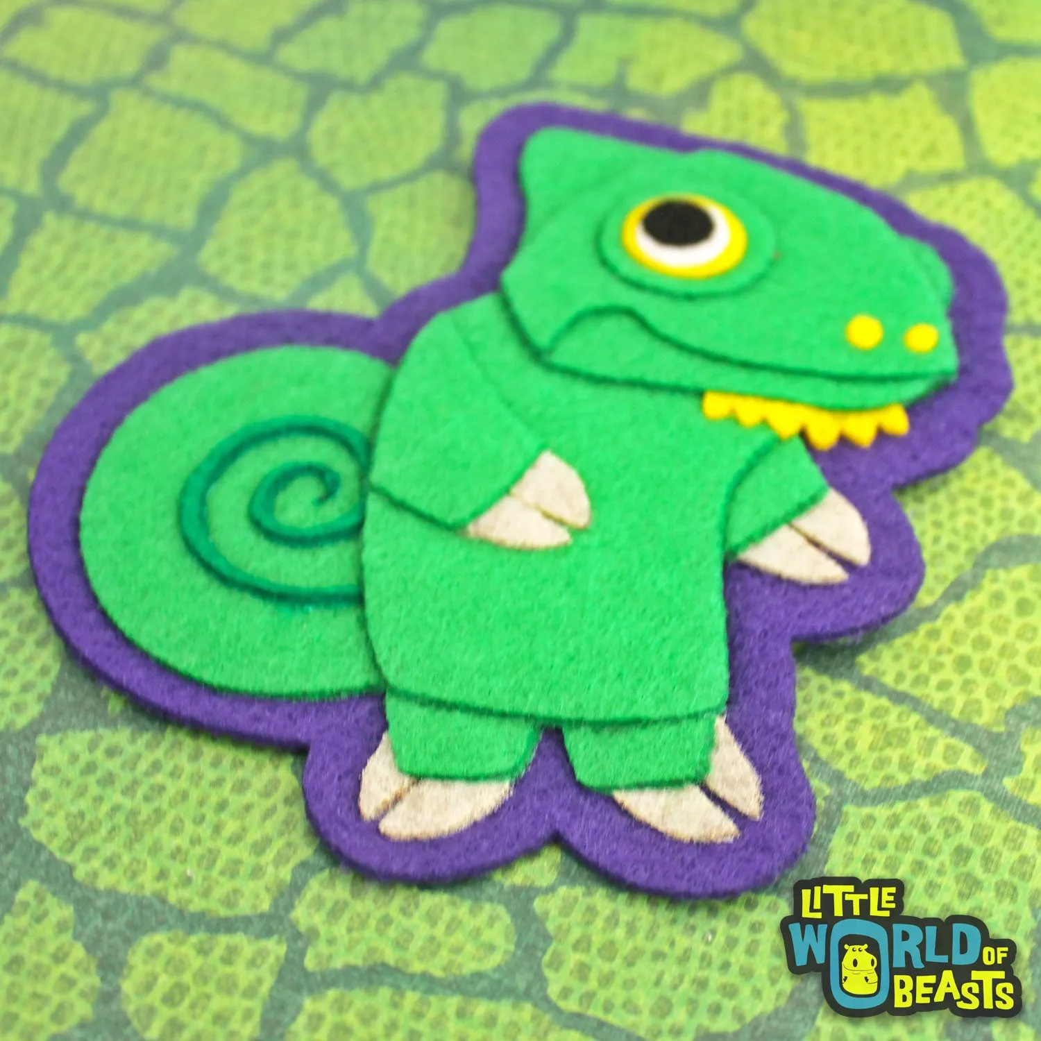 Clover the Veiled Chameleon Patch
