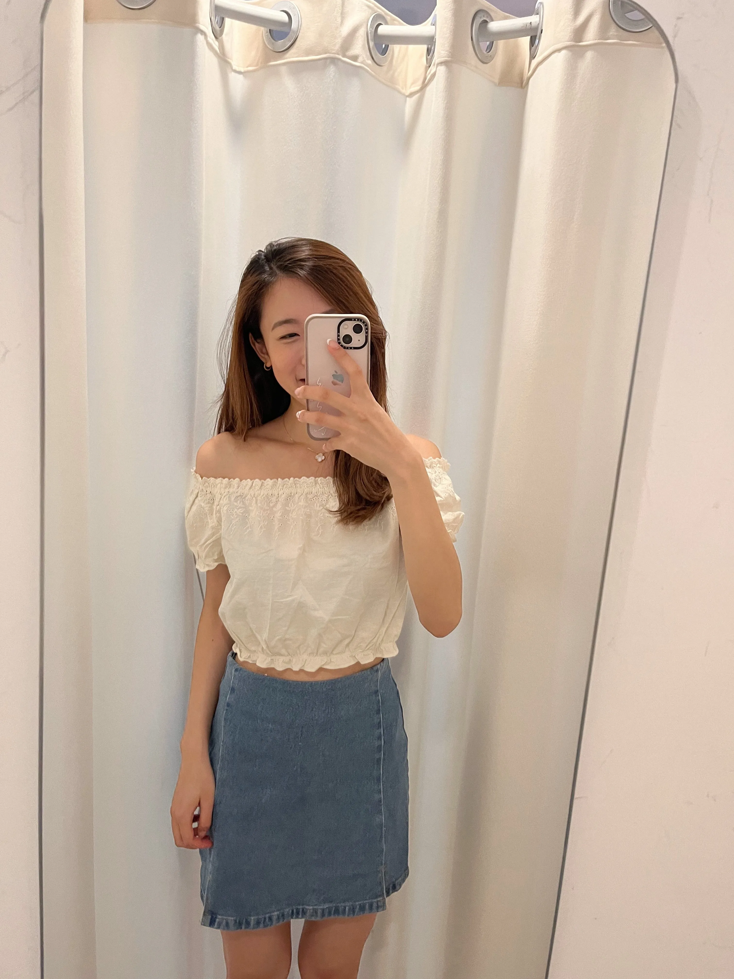 Cropped Ruffle Top