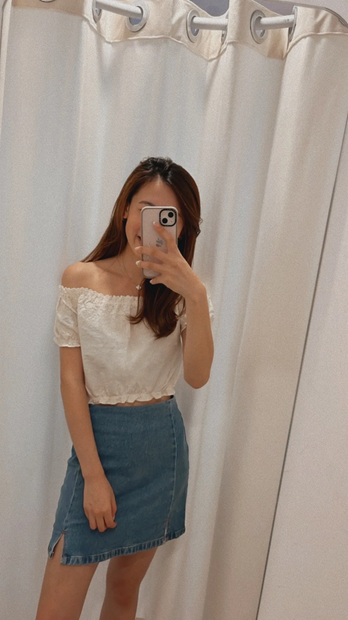 Cropped Ruffle Top