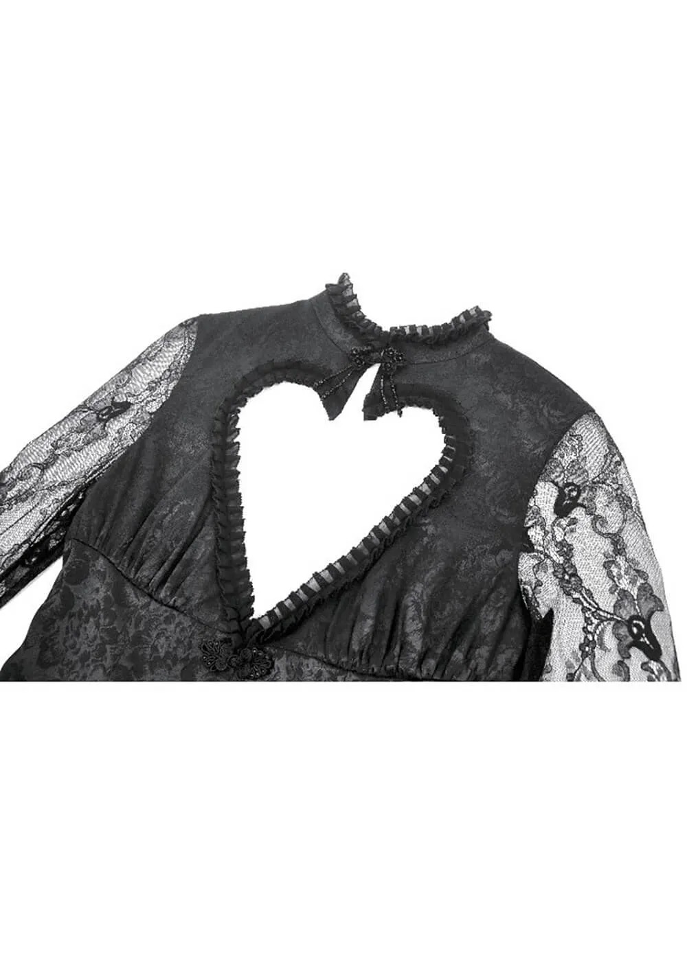 Dark In Love Haunted Love Tailcoat Black