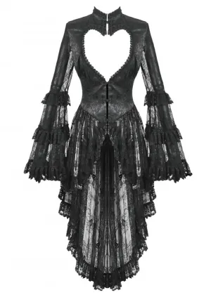 Dark In Love Haunted Love Tailcoat Black