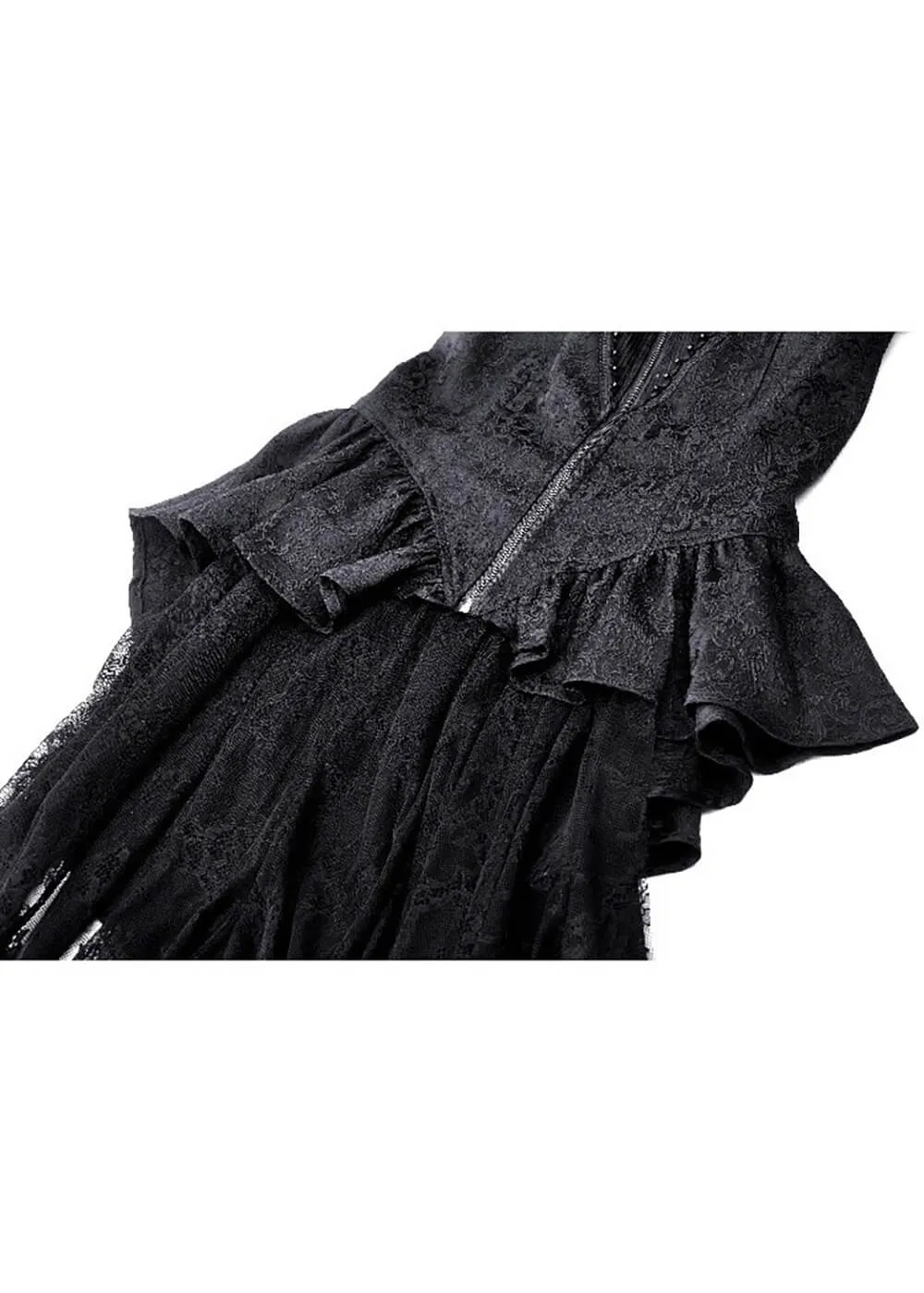 Dark In Love Haunted Love Tailcoat Black
