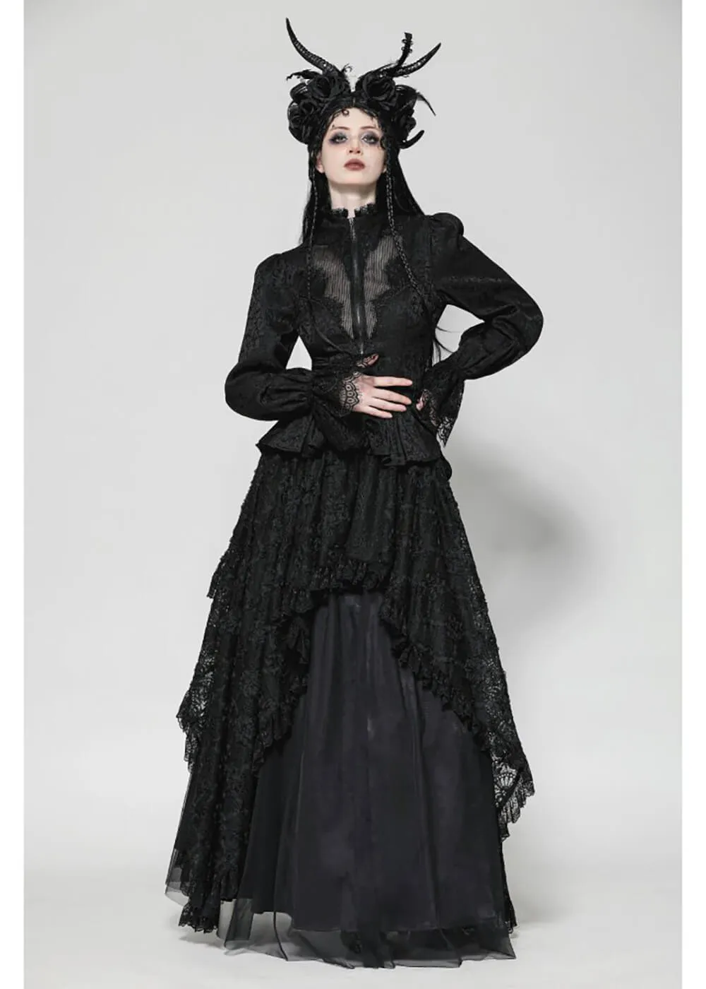 Dark In Love Hollow Soul Tailcoat Black