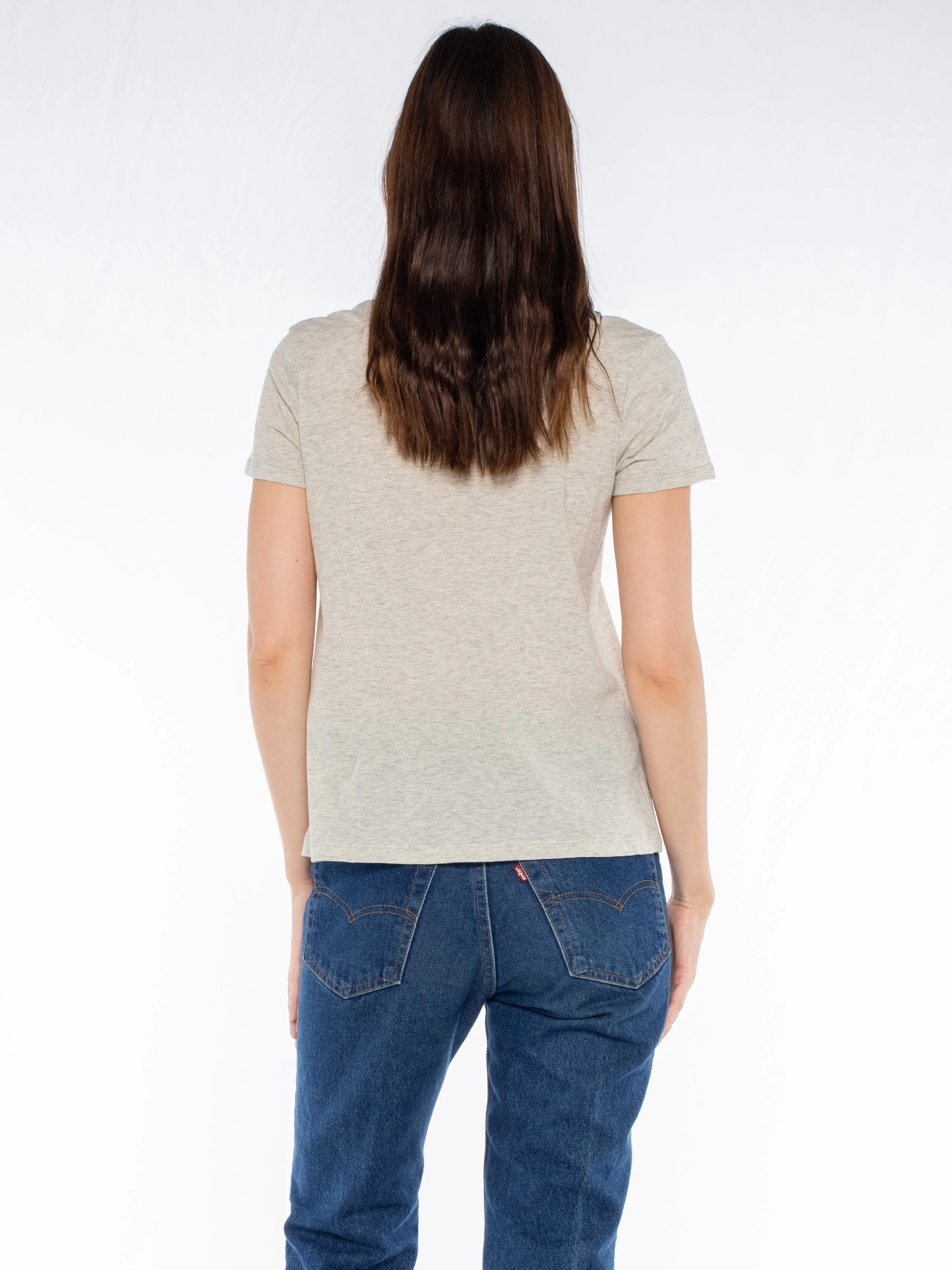 Deep V-Neck Baby Fit Tee