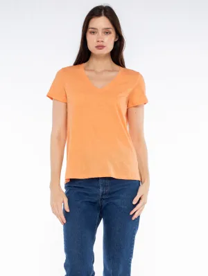 Deep V-Neck Baby Fit Tee