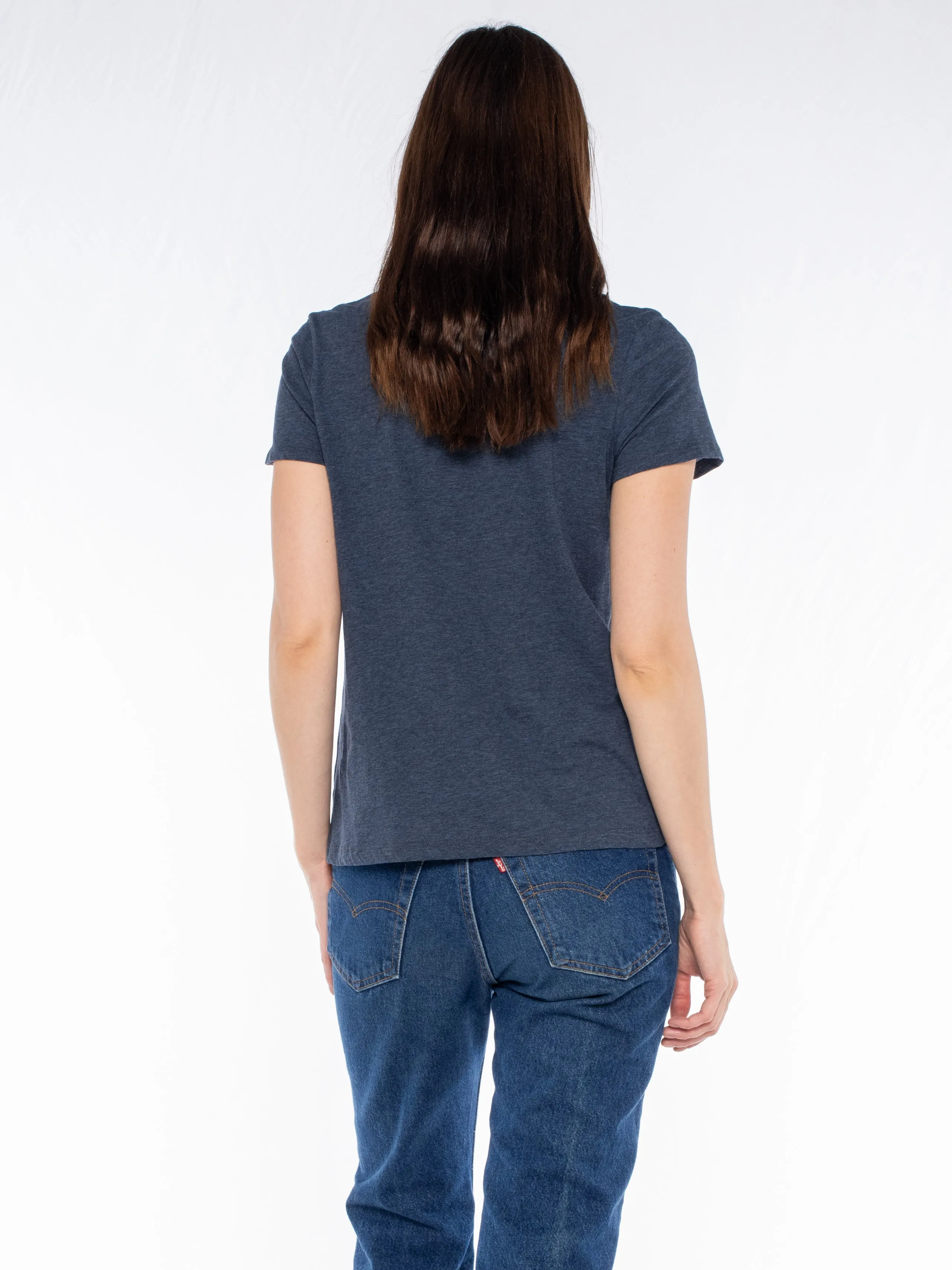 Deep V-Neck Baby Fit Tee