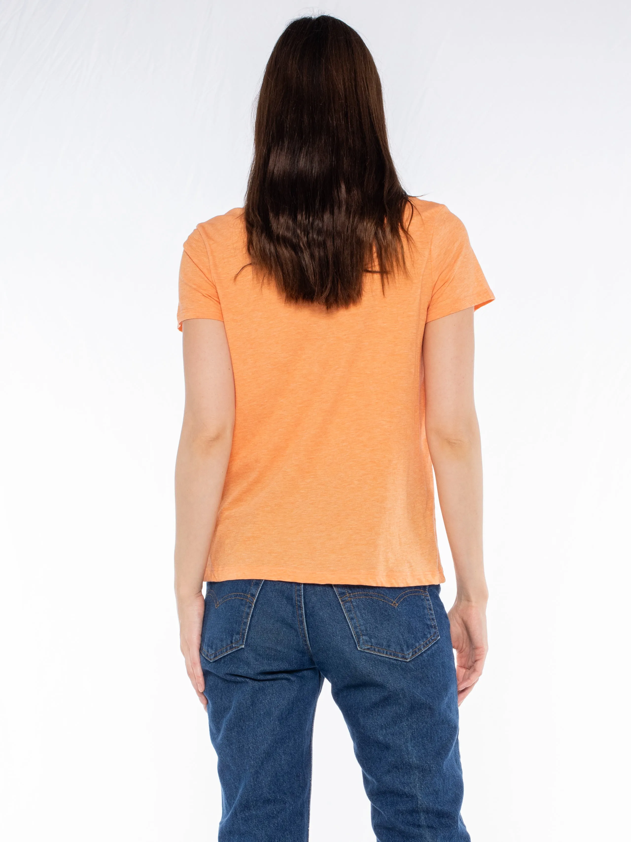 Deep V-Neck Baby Fit Tee