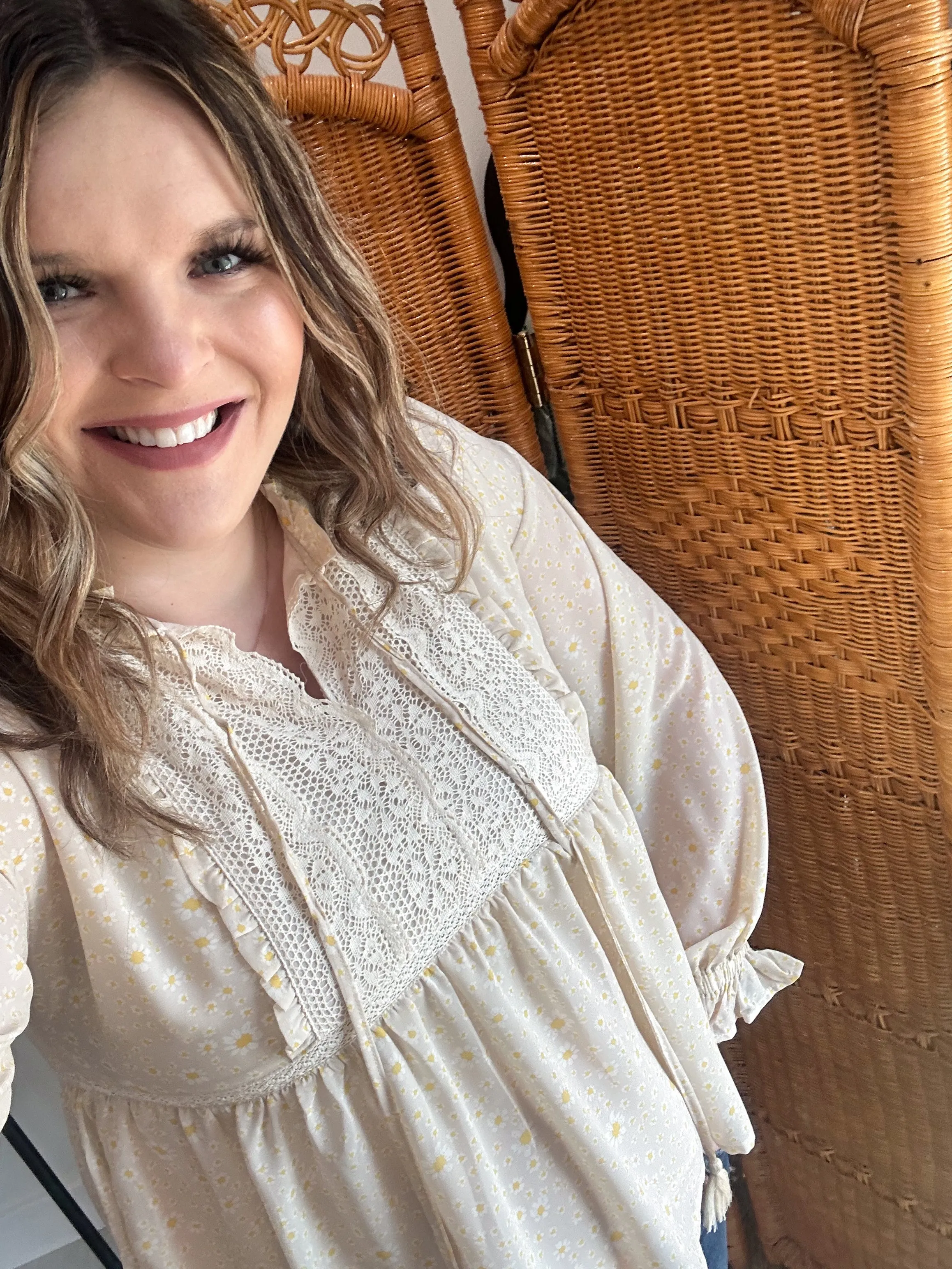 Ditsy Floral Blouse