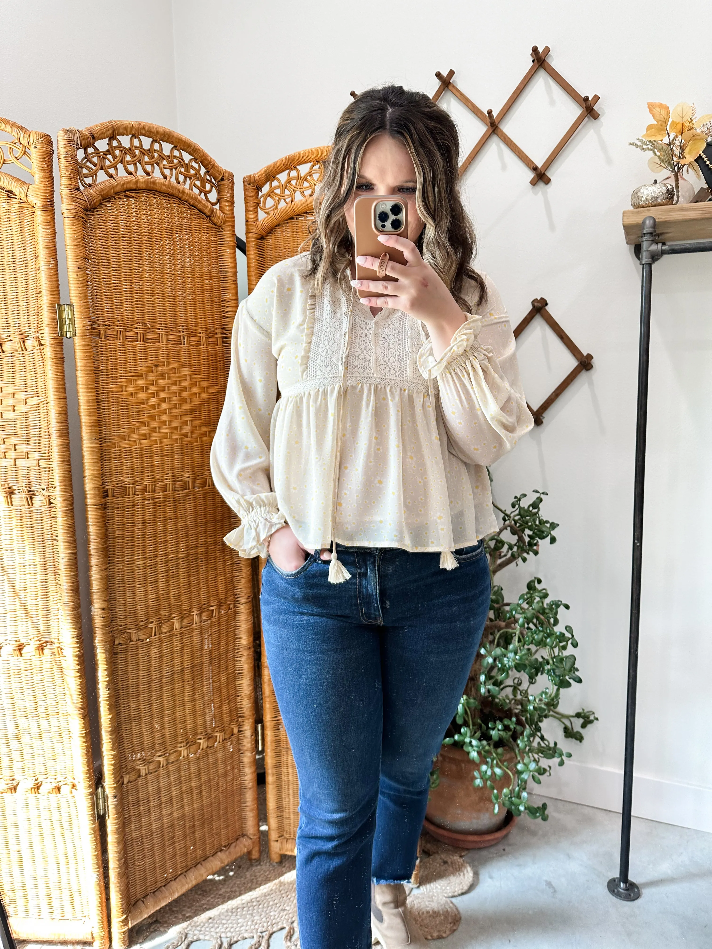 Ditsy Floral Blouse