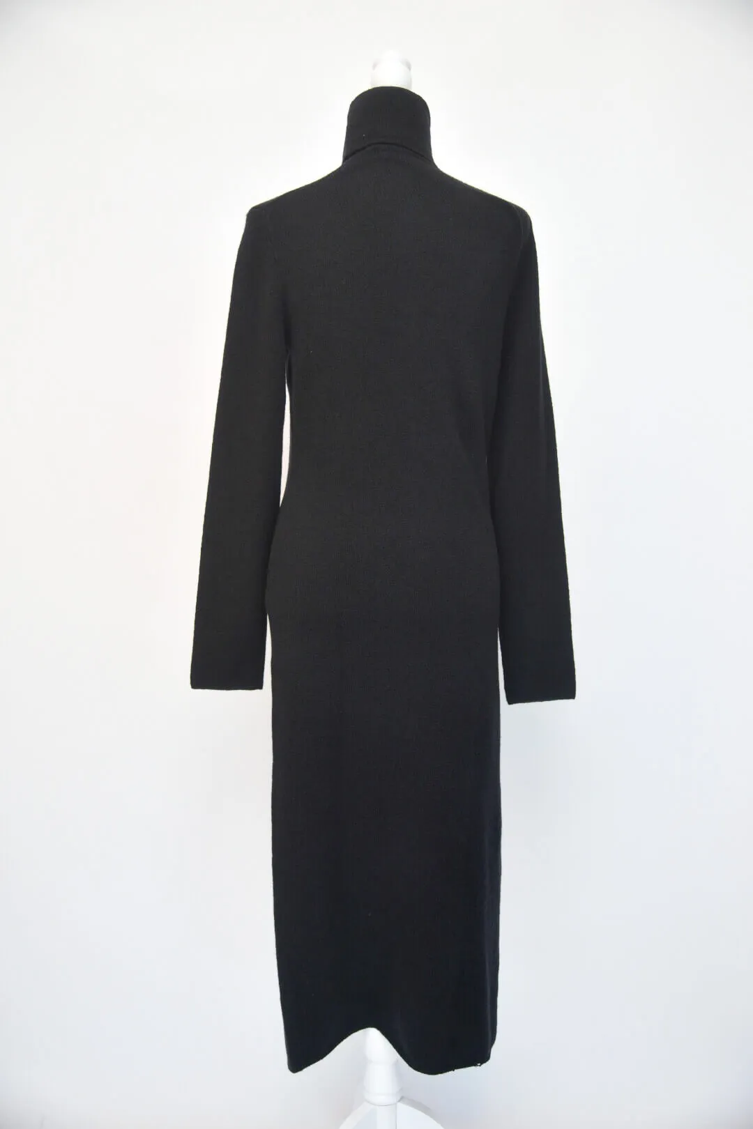 Donna Karan Cashmere Turtleneck Maxi Dress
